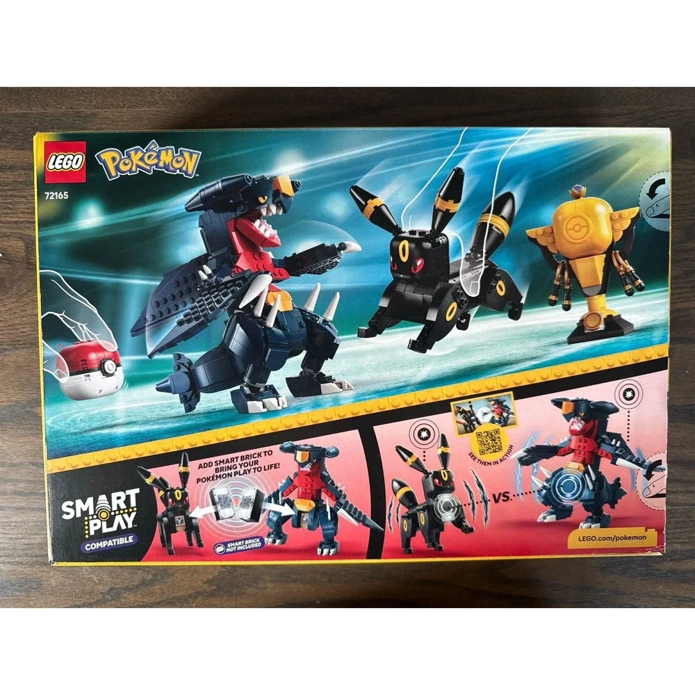 Lego Pokemon Smart Play Set 72165 Umbreon vs. Garchomp Championship Battle NEW